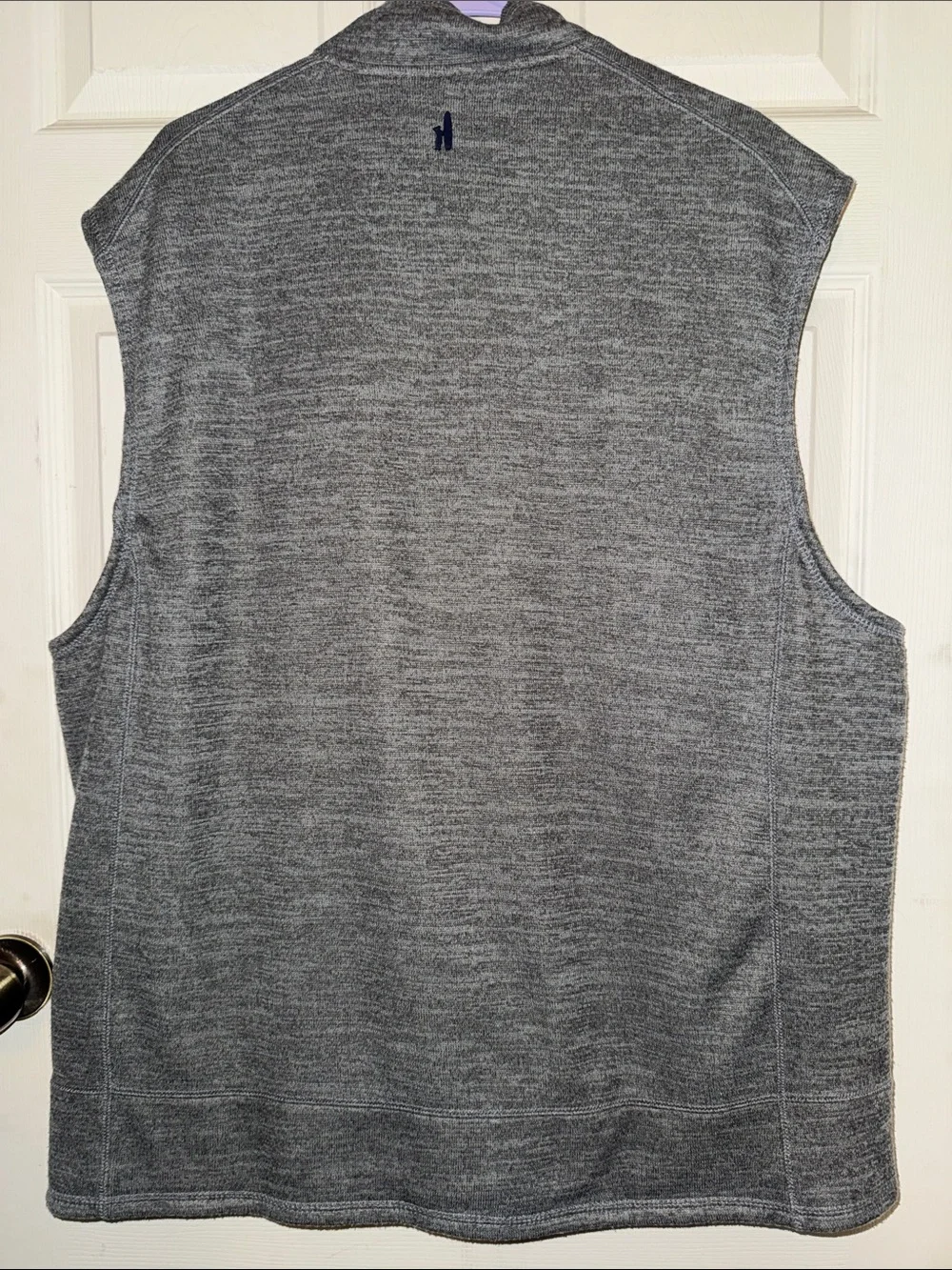 johnnie-O‎ Gray Full-Zip Fleece Vest with TPC Colorado Embroidery